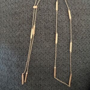 Kendra Scott Gold Bar Chain Necklace